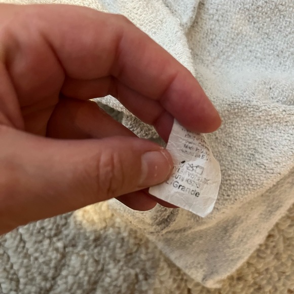 Pink blush faux wrap fitted terry maternity dress - Picture 3 of 3